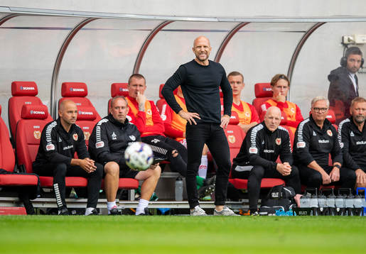 Kalmars tränare Henrik Rydström