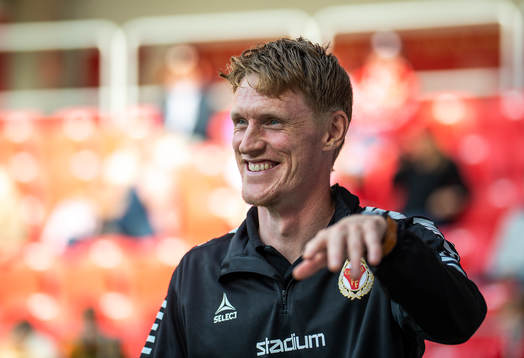 Kalmars assisterande tränare Rasmus Elm
