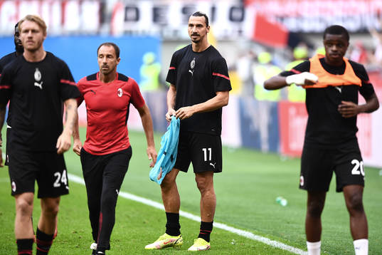 Zlatan Ibrahimovic of Milan