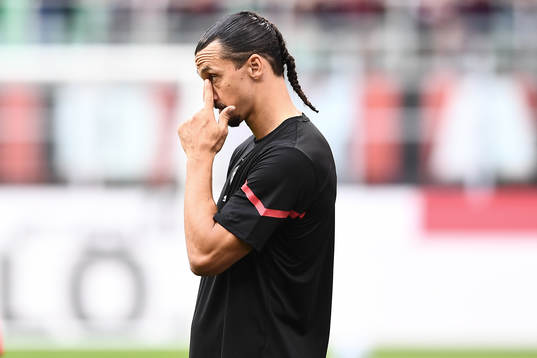 Zlatan Ibrahimovic of Milan