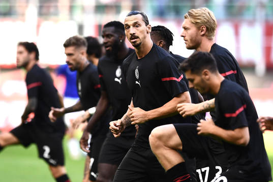 Zlatan Ibrahimovic of Milan