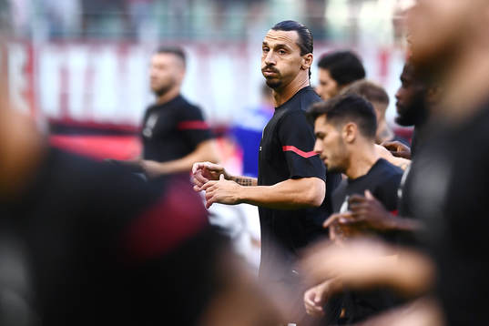 Zlatan Ibrahimovic of Milan