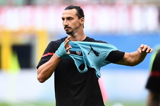 Zlatan Ibrahimovic of Milan