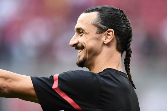 Zlatan Ibrahimovic of Milan