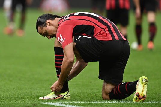 Zlatan Ibrahimovic of Milan