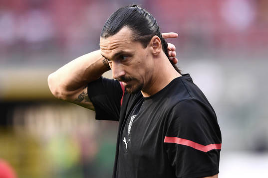 Zlatan Ibrahimovic of Milan
