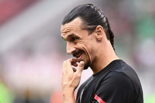 Zlatan Ibrahimovic of Milan