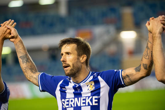 IFK Göteborgs Mattias Bjärsmyr jublar