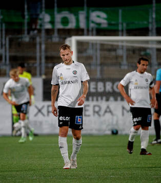 Örebros Andreas Skovgaard deppar