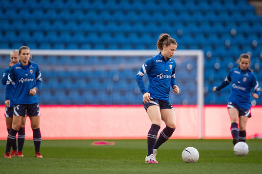 Synne Skinnes Hansen of the Norwegian women's national