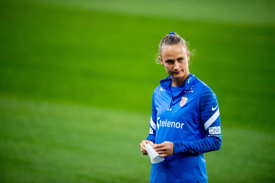 Caroline Graham Hansen of the Norwegian women's national