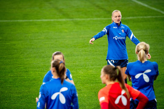Frida Leonhardsen Maanum of the Norwegian women's national