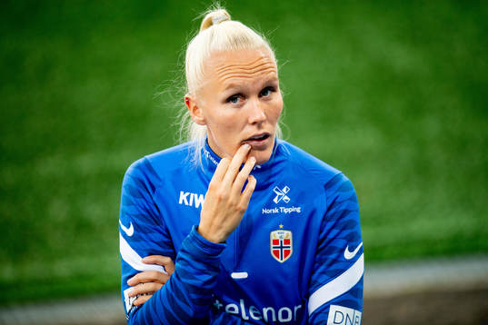 Maria Thorisdottir of the Norwegian women's national