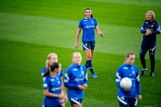 Ingrid Syrstad Engen of the Norwegian women's national