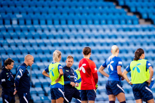 Martin Sjögren, head coach of the Norwegian women's
