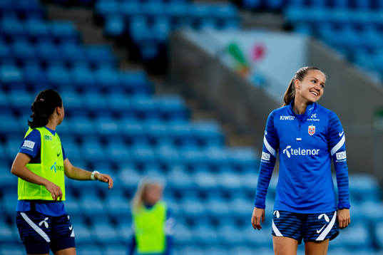 Guro Reiten of the Norwegian women's national football team