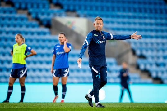 Martin Sjögren, head coach of the Norwegian women's
