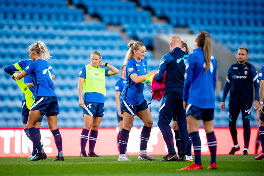 Lisa-Marie Karlseng Utland of the Norwegian women's