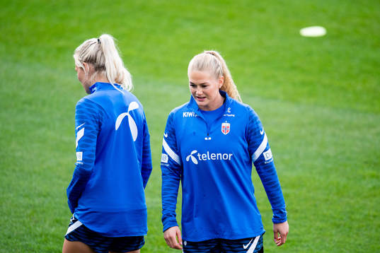 Lisa-Marie Karlseng Utland of the Norwegian women's
