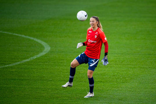 Cecilie Hauståker Fiskerstrand of the Norwegian women's