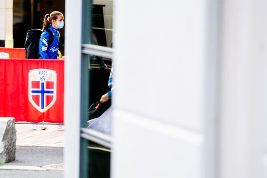 Guro Reiten of the Norwegian women's national football team