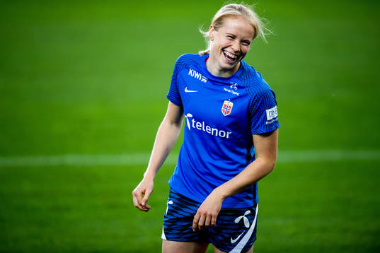 Julie Blakstad of the Norwegian women's national football