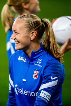 Frida Leonhardsen Maanum of the Norwegian women's national
