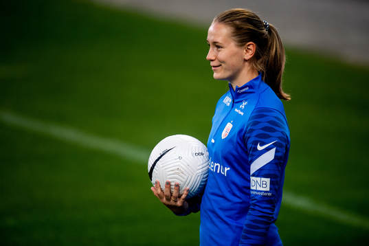 Elisabeth Terland of the Norwegian women's national