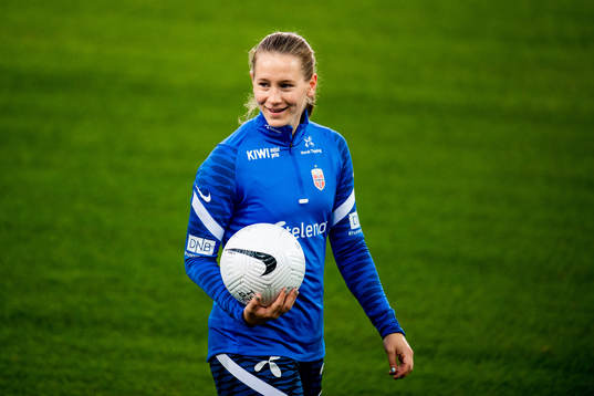Elisabeth Terland of the Norwegian women's national