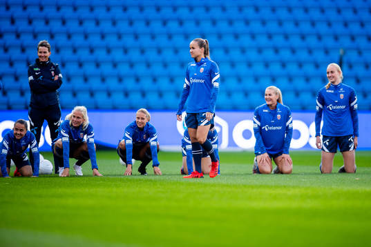Guro Reiten of the Norwegian women's national football team