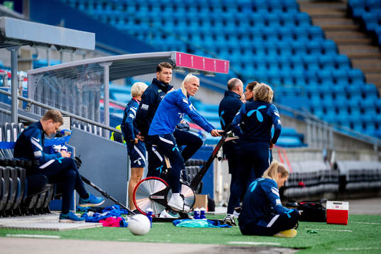 Maria Thorisdottir of the Norwegian women's national