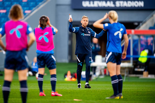 Martin Sjögren, head coach of the Norwegian women's
