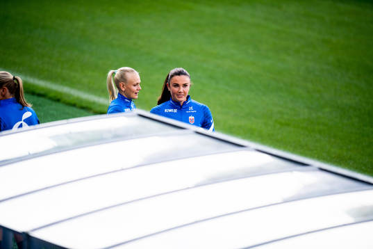 Karina Sævik and Ingrid Syrstad Engen of the Norwegian