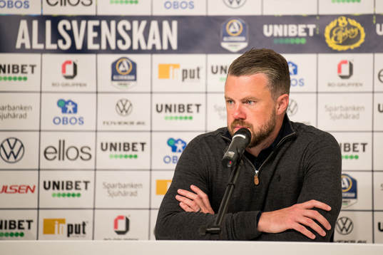 Elfsborgs manager Jimmy Thelin