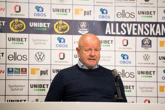 Häckens tränare Per-Mathias Högmo
