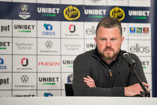 Elfsborgs manager Jimmy Thelin