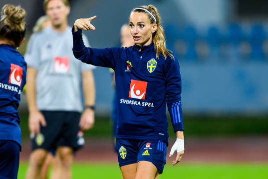 Kosovare Asllani of the Swedish women's national football