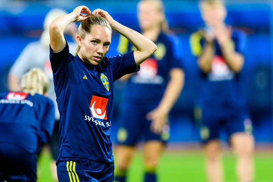 Elin Rubensson of the Swedish women's national football team