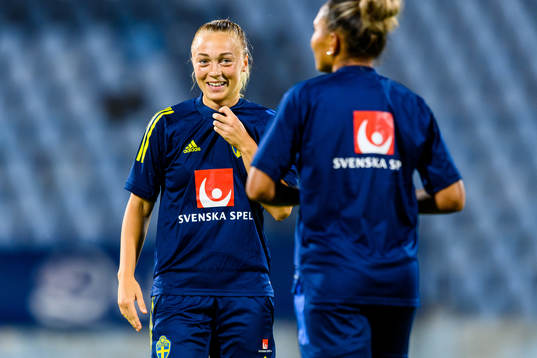 Hanna Bennison of the Swedish women's national football team
