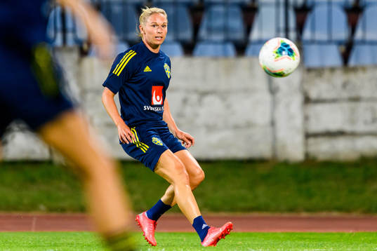 Jonna Andersson of the Swedish women's national football