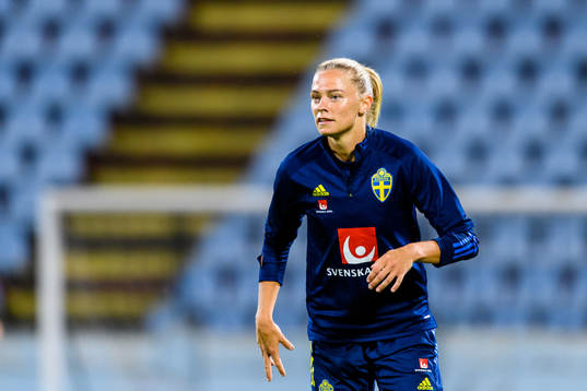 Fridolina Rolfö of the Swedish women's national football