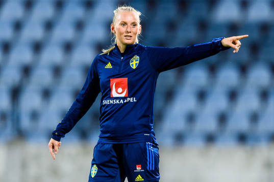 Stina Blackstenius of the Swedish women's national football
