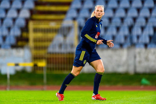 Stina Blackstenius of the Swedish women's national football