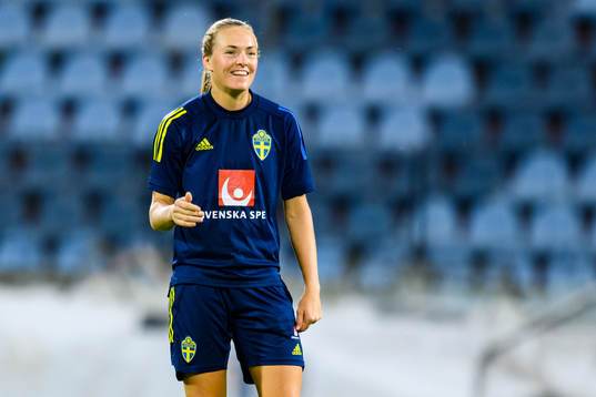 Magdalena Eriksson of the Swedish women's national football