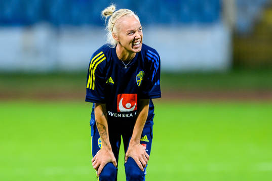 Caroline Seger of the Swedish women's national football team
