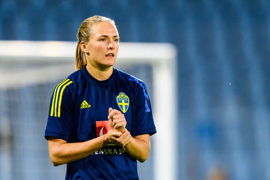Magdalena Eriksson of the Swedish women's national football