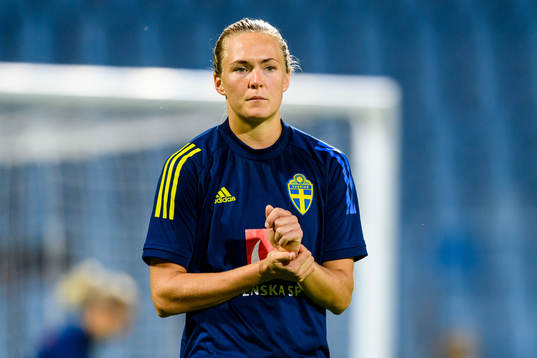 Magdalena Eriksson of the Swedish women's national football