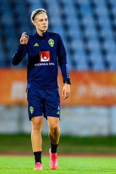 Lina Hurtig of the Swedish women's national football team