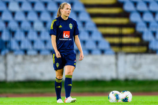 Magdalena Eriksson of the Swedish women's national football