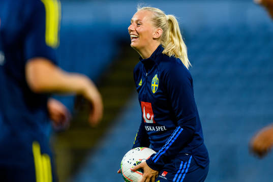 Stina Blackstenius of the Swedish women's national football
